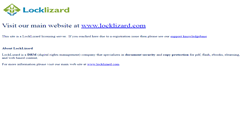 Desktop Screenshot of locklizard-evals.com